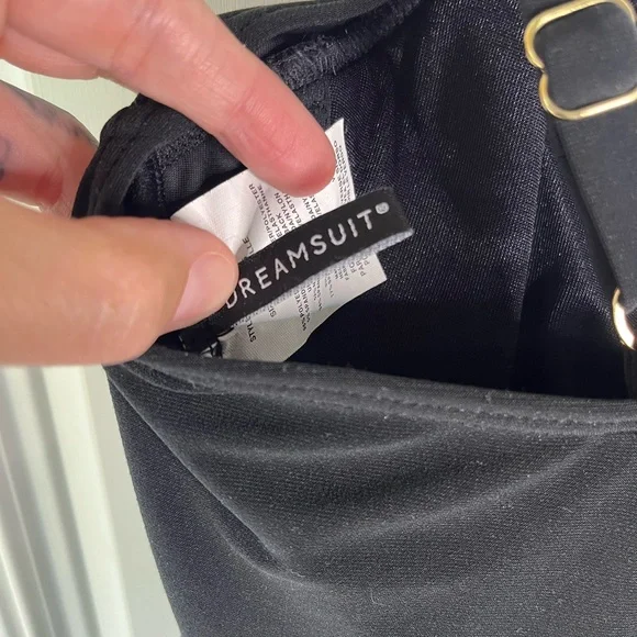 NEW Dreamsuit by Miracle Brands Black Slimming Control Underwire Swim Dress 10 - Picture 8 of 10